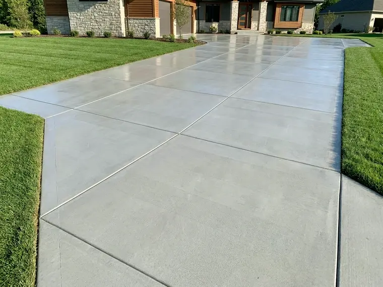 Concrete work.