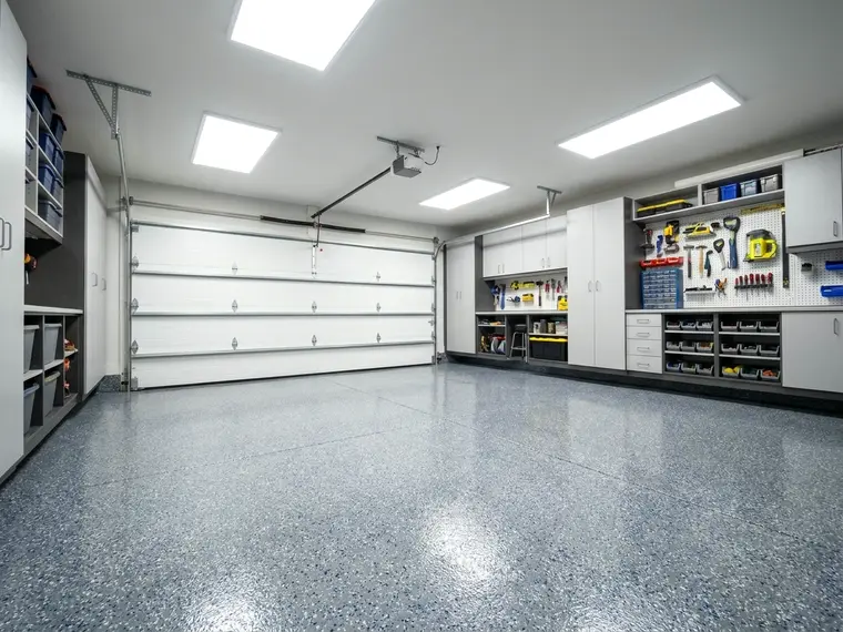 Garage door work.