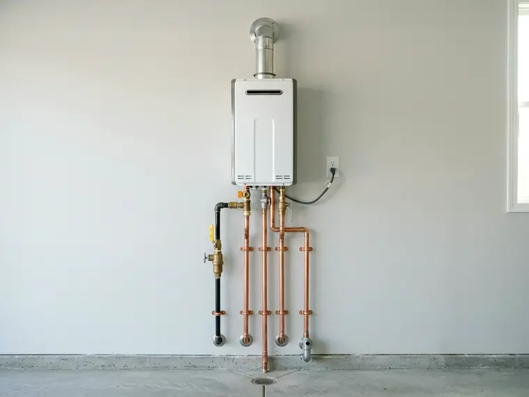 Plumbing work.